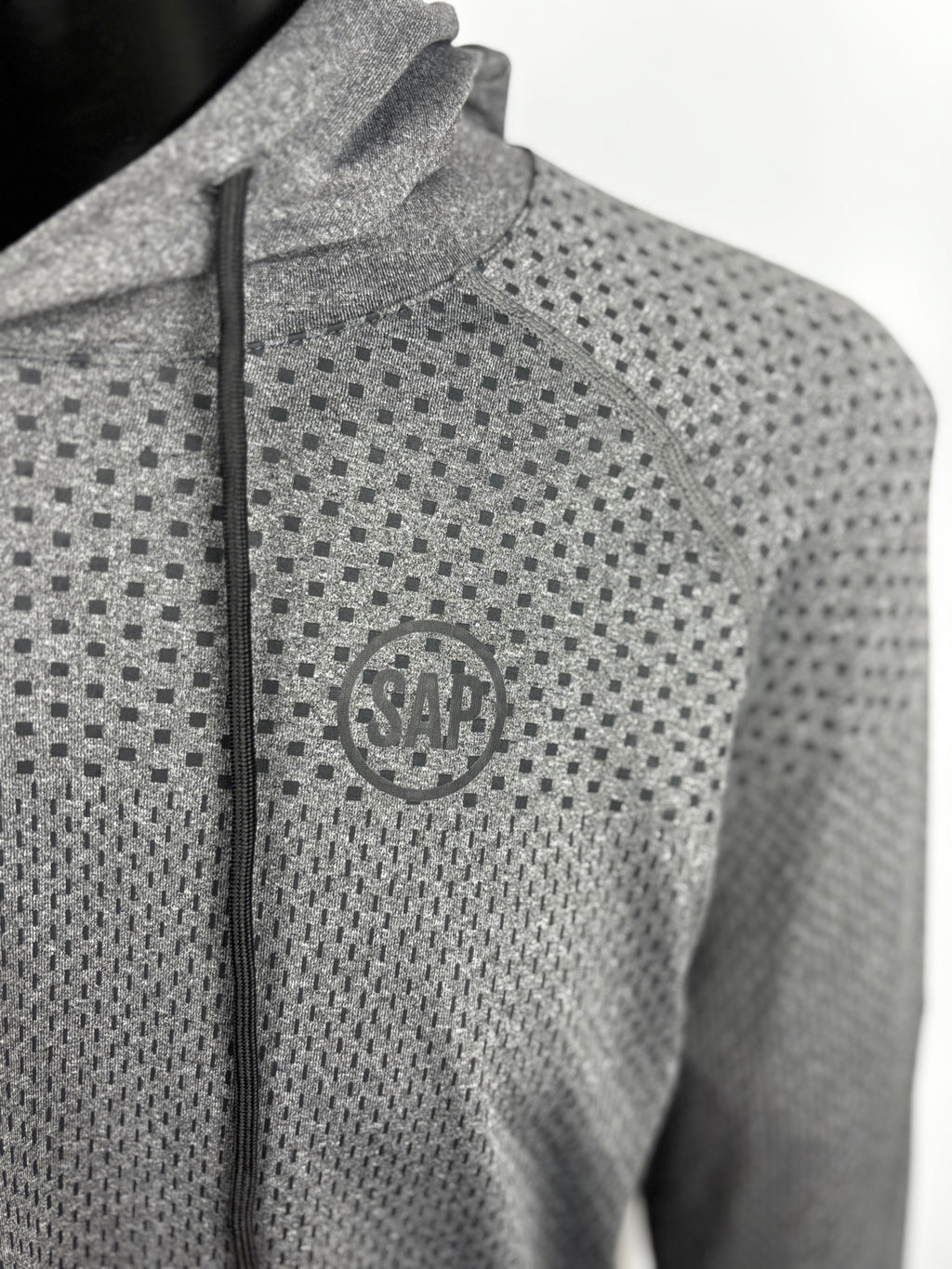 SAP Performance Active Hoodie – Light Grey Marl
