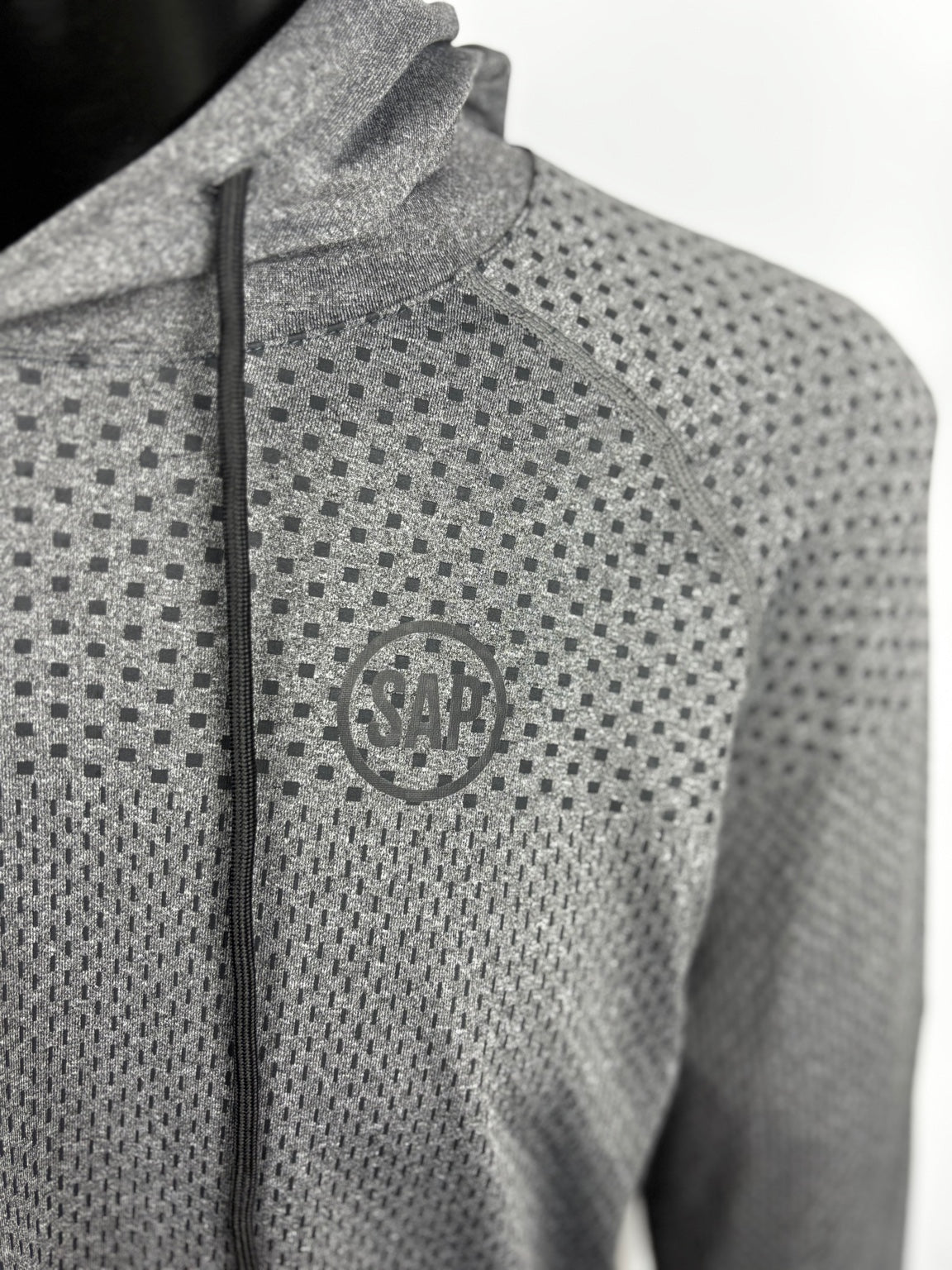 SAP Performance Active Hoodie – Light Grey Marl