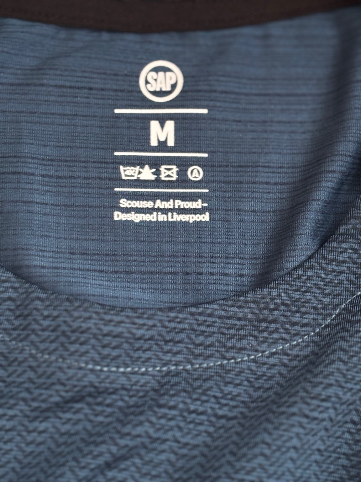 SAP Performance Active Tee – Petrol Blue